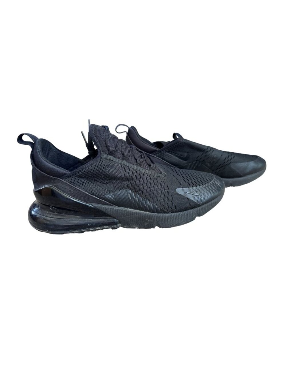 Nike Air Max 720 Mens Sneakers Triple Black 13 Cushioned Lightweight Lace-Up